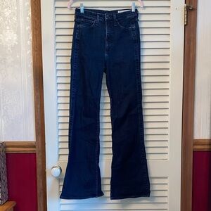 Rag & bone super high rise flares